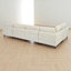 Canapé-lit modulaire rembourré 6 pièces 6 pièces-1889883729
