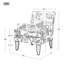 Fionc Lathan 70cm W Framhouse Armchair with Nail Head Trim-222480761