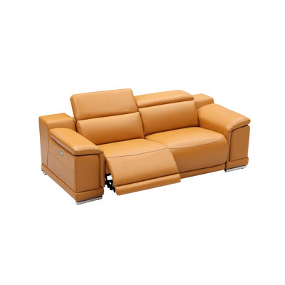Leather Reclining sofa