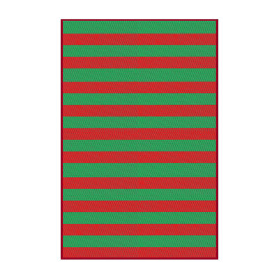 Tapis rouge / vert Gaffney