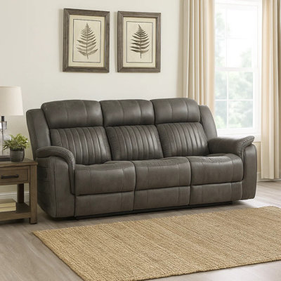 Ariste 83.07'' Pillow Top Arm Reclining Sofa