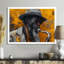 Gris gris, musique, Harlem, blues, saxophone I - décoration murale musicien-1997829678-2036062493