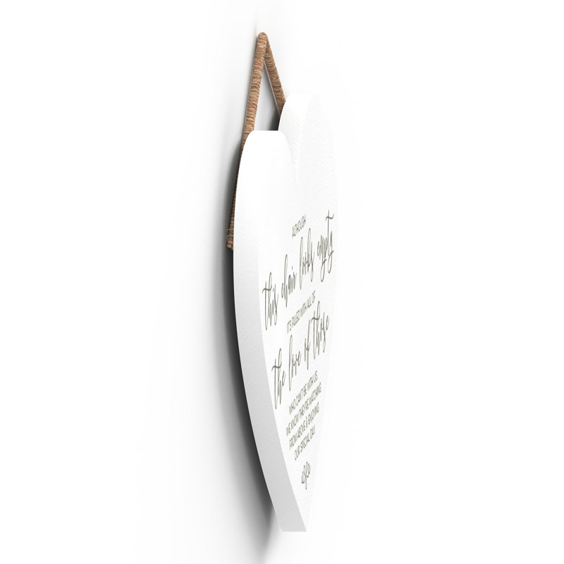 Typography Wall Decor