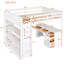 Lit mezzanine double avec échelle, tablettes et bureau-1405089311-1405089310