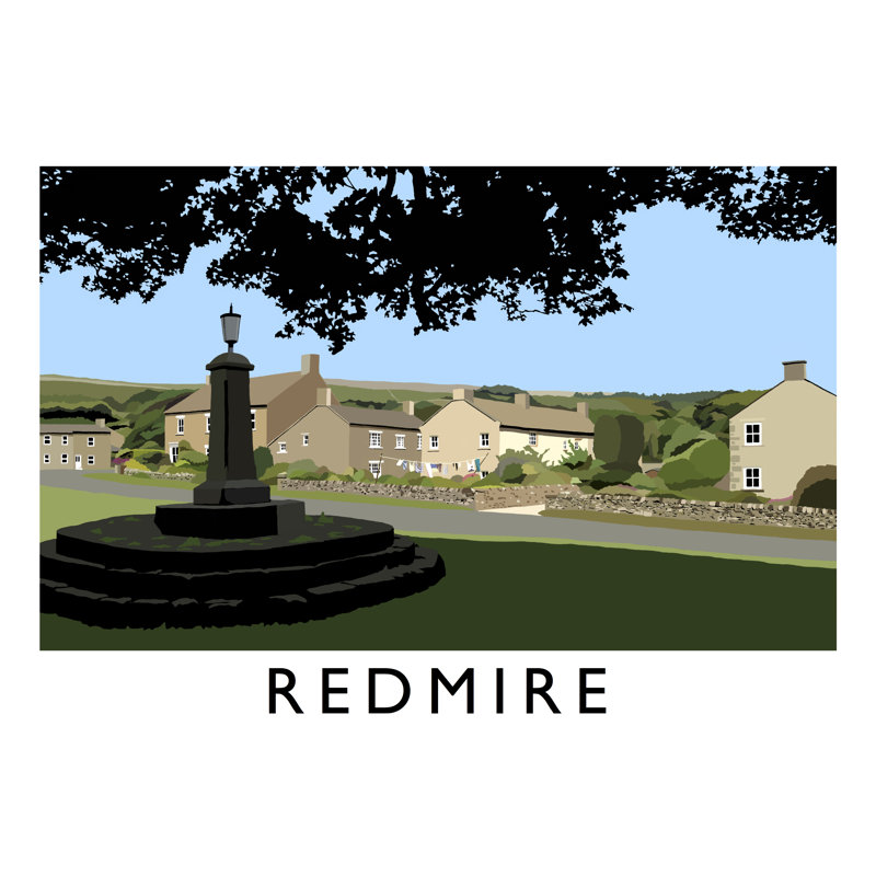'Redmire' by Richard O'Neil - Print, No Frame, 40 cm H x 50 cm W x 1 cm D