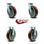 Ensemble de roulettes de rechange Service Caster Brand pour ensemble de roulettes Magliner 86152