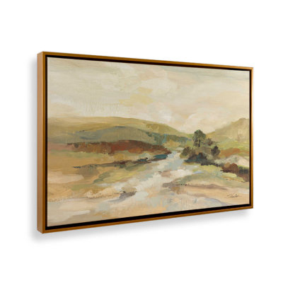 Valley River by Silvia Vassileva Canvas Art Print