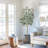 Artificial Tree Plant Eucalyptus Tree 6FT Tall-1325452594
