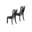 Chaises d'appoint rembourrées (ensemble de 2)