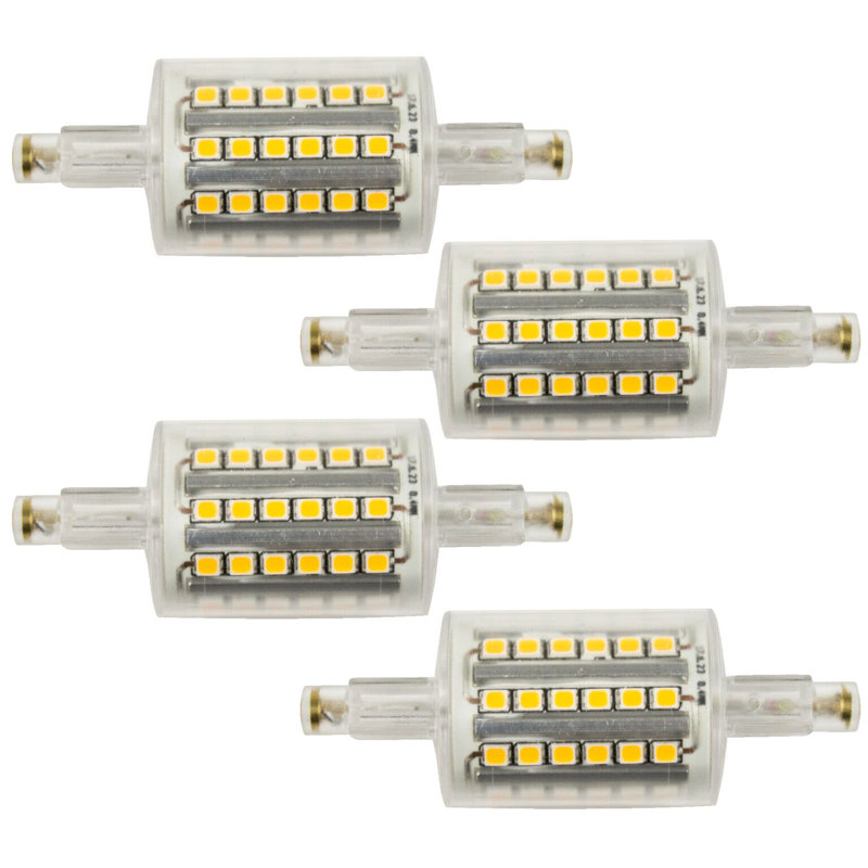 5 W, ampoule à DEL T3 à intensité variable, culot RSC blanc chaud (3000 K)