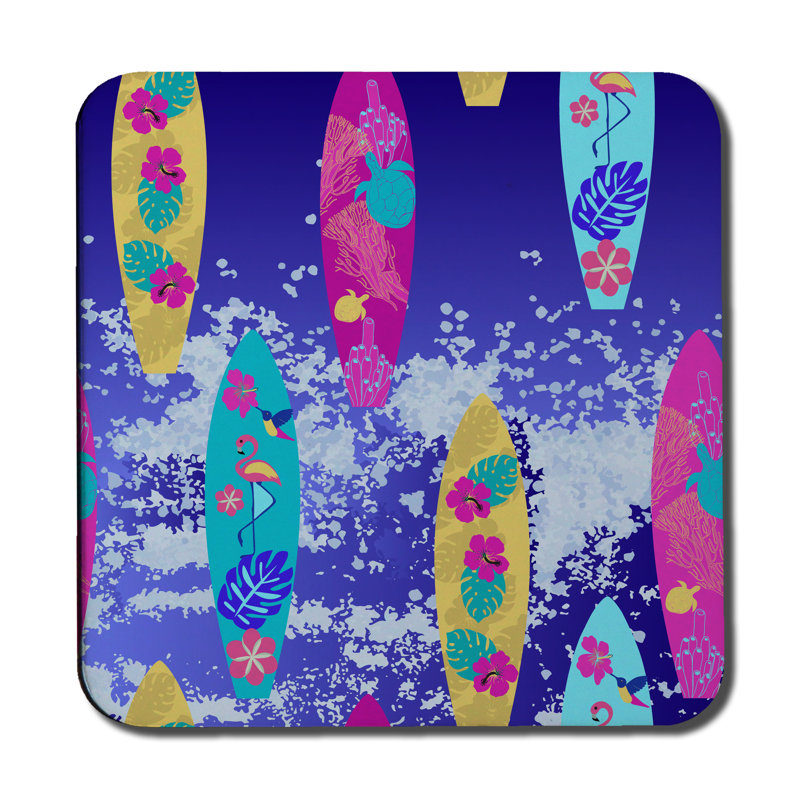 Square 6 Piece Coaster Set