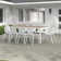 Rafael Rectangular 10 - Person 82" Long Dining Set