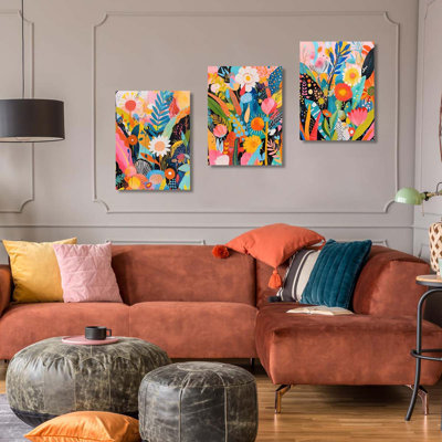 3 Piece Wrapped Canvas Print