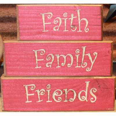 Houchens Text & Numbers Letter Block