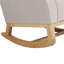Chaise berçante moderne à haut dossier et chaise berçante confortable-102151819