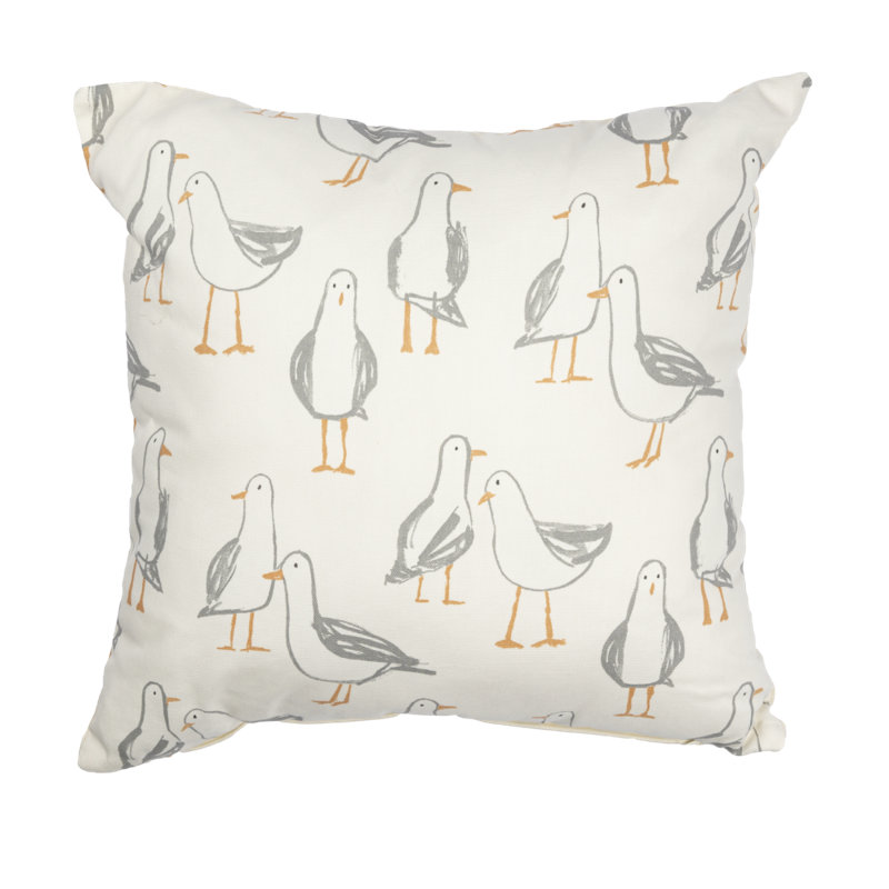 Wilcox Square Cushion Cover, 45cm H x 45cm W x 15cm D, Natural