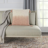 Ombre Tasseled Throw Pillow