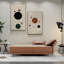 Chaise longue minimaliste et confortable-110963779