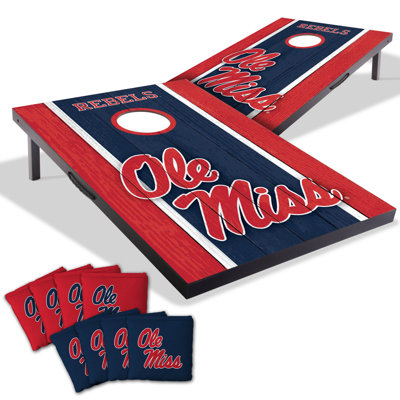YouTheFan NCAA 2'x3' MDF Cornhole w/ Bags