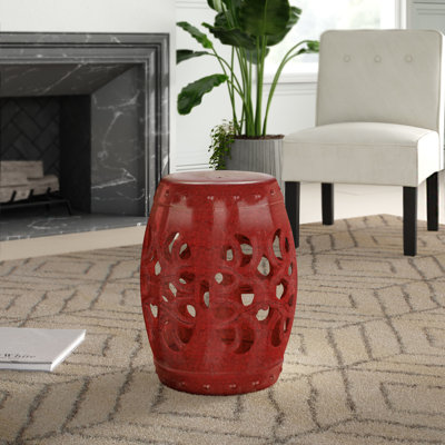 Twedt Ceramic Accent Stool