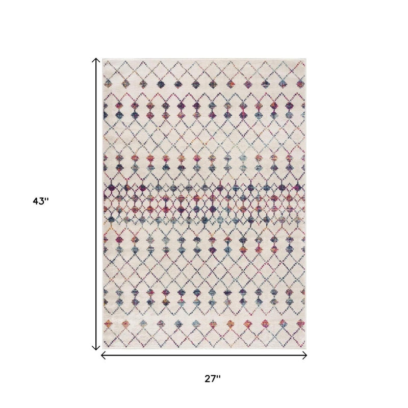 Tapis géométrique Bridgnorth, Rectangle 2 pi x 4 pi