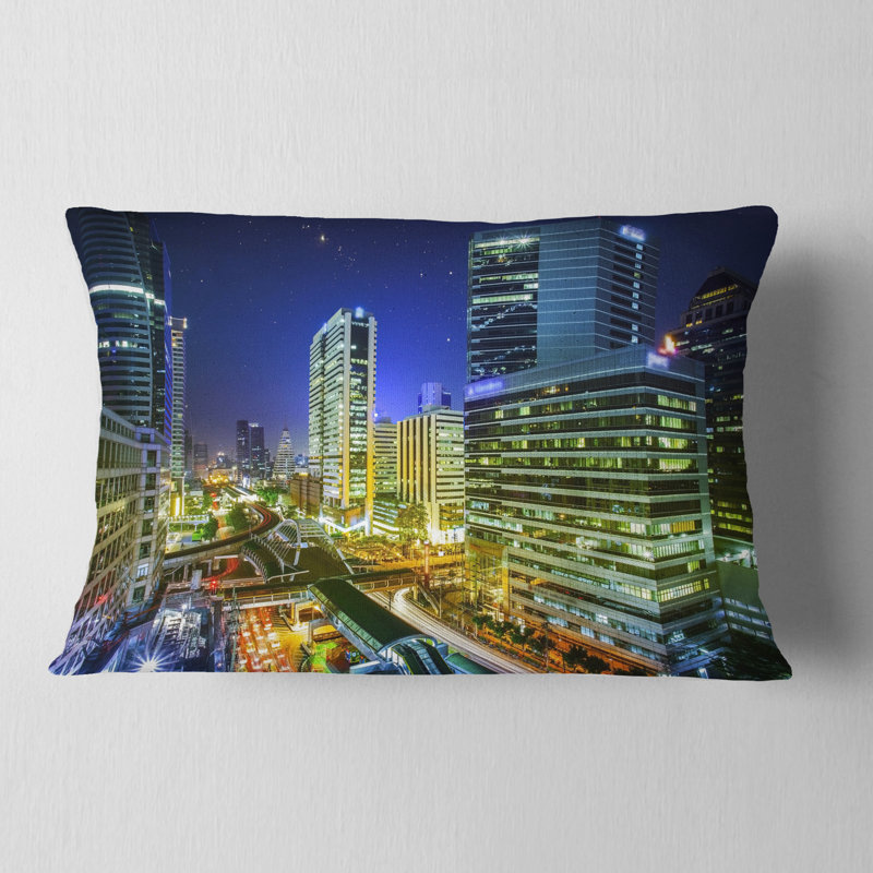 Coussin lombaire en cityscapes bangkok city view