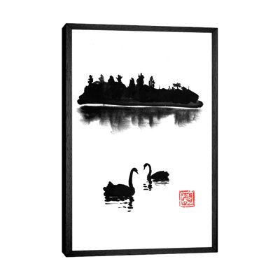 Swan Island 1 Piece Wall Art on Canvas
