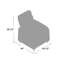 Fauteuil inclinable manuel 29,5 po Novello-1837240899