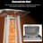 Gardensun Pyramid Patio Heater Mesh Burner Screen
