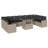  Garden Sofa Set Light Grey, Anthracite