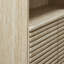 Render Tall Faux Travertine Linen Storage Cabinet In Travertine
