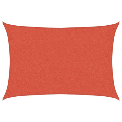 Francisque Sunshade Sail 160 g/m² Terracotta 2x3 m HDPE
