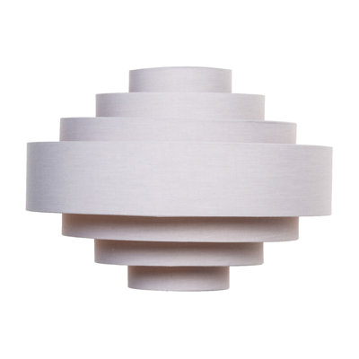 33cm H Fabric Drum Pendant Shade ( Screw On )