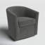 Fauteuil demi-tonneau pivotant 31 po Hansell-1784282477