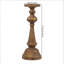 Bougeoir bronze, bougeoir pilier bronze