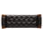 Westcliffe Mid-Century Retro 54" Button-Tufted PU Leather Ottoman Bench with Curved Armrests-2047868297