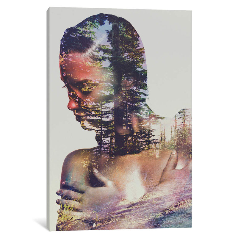 Wilderness Heart II by Andreas Lie - Wrapped Canvas Print, 66.04 cm H x 45.72 cm W x 1.91 cm D