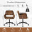 Hurrem 360° Swivel Ergonomic Task Chair, Height-Adjustable Desk Chair with Lumbar Support for Home Office-102755227