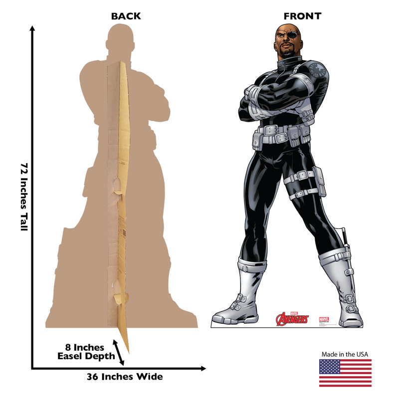 72'' Superheroes & Villains Cardboard Standup
