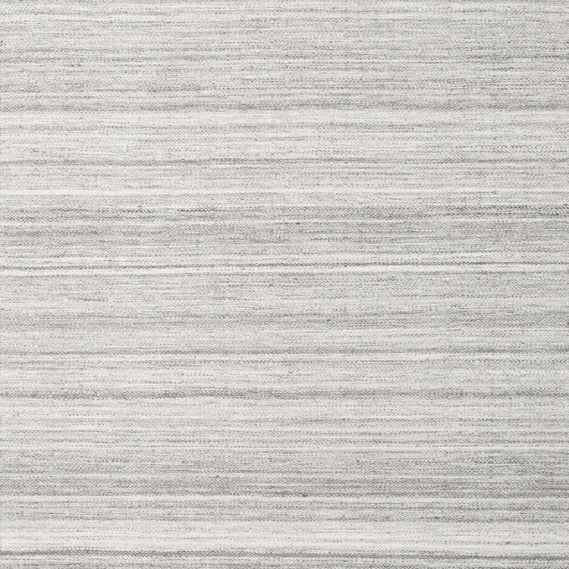 Tapis abstrait gris / noir, Carré 6 pi