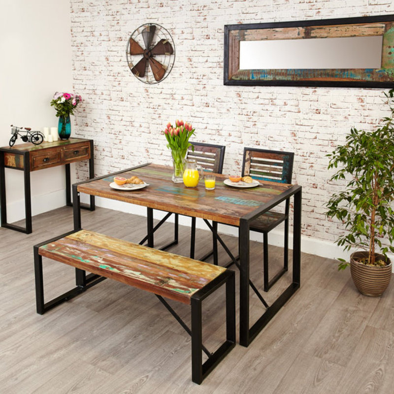 Kusilvak Wood Bench, 45cm H x 150cm W x 35cm D, Expresso