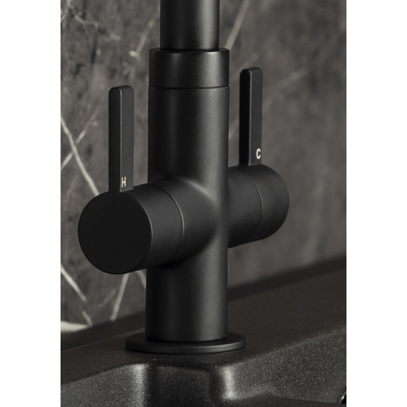 Abode Designs Neo Kitchen Faucet, Matt Black