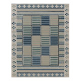 Scandinavian Wool Geometric Area Rug