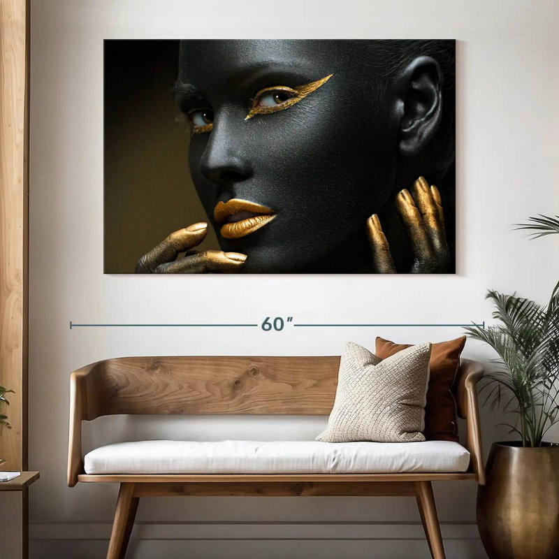 Beauté Sh Shoreworth Black Gold, H 34 po x l 51 po