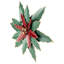 Décoration murale de Noël en métal poinsettia-64061510-64061511