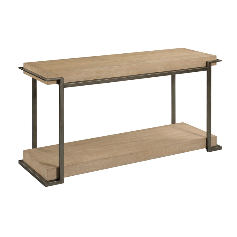 Francien 56'' Solid Wood Top Console Table