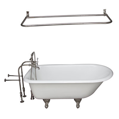 54'' x 30'' Soaking Cast Iron Bathtub