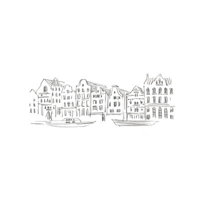 «Latravion Travel S Croquis III sur toile» par Annie Warren, reproduction