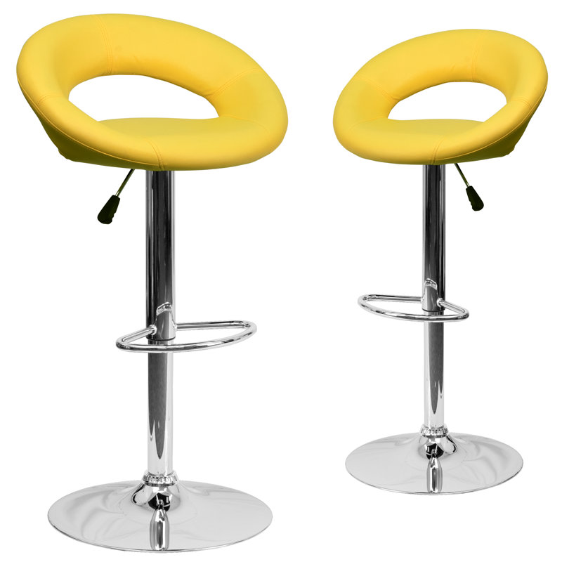 Tabouret de bar Miraloma, Jaune