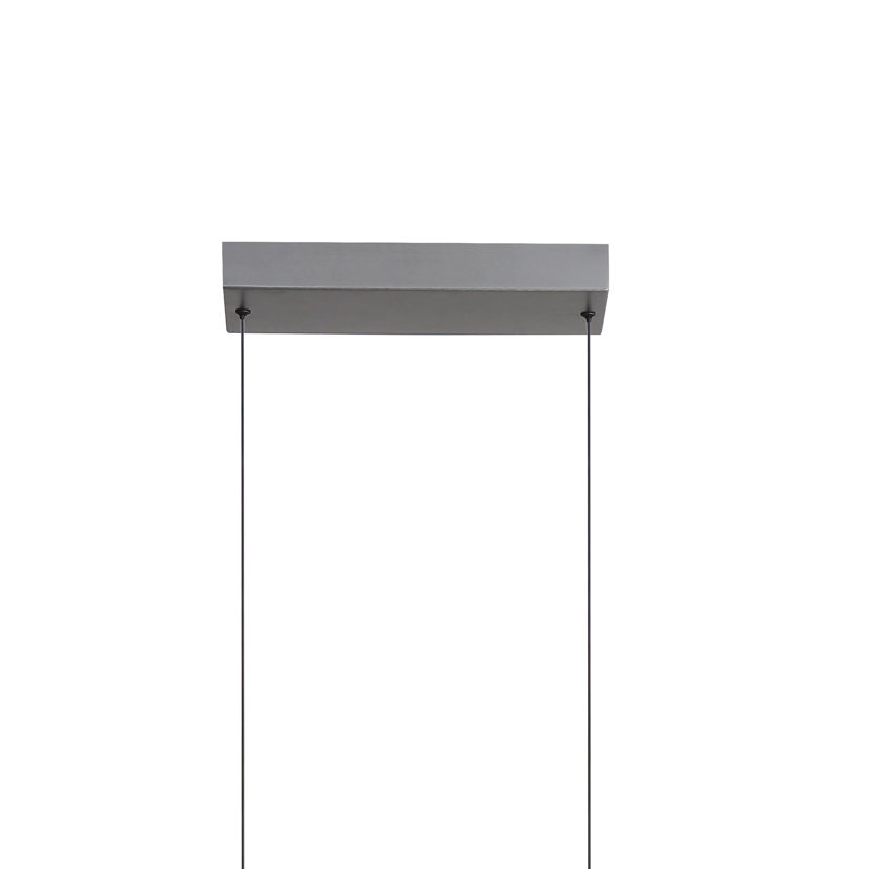 Luminaire suspendu linéaire à DEL 42 po Luma, Gris, Graphite